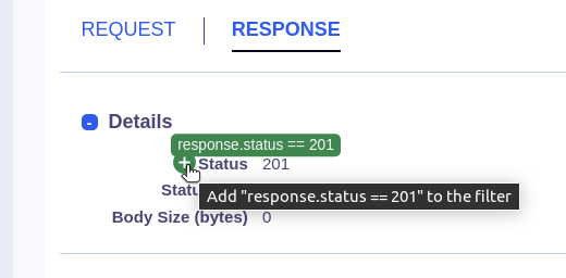 Filter UI Example
